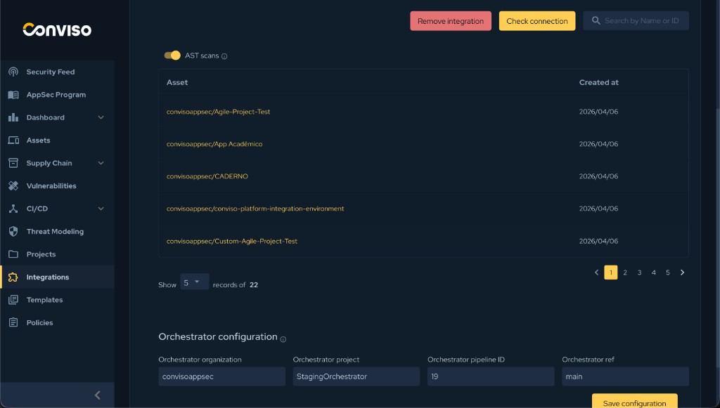 Step 2 - Orchestrator configuration