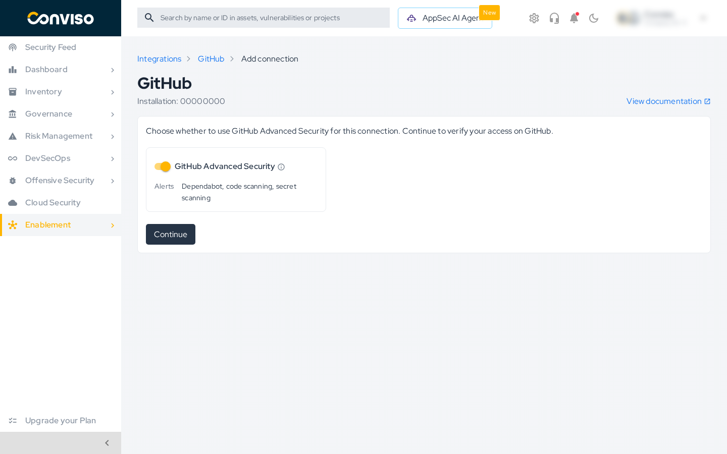 Add a GitHub connection